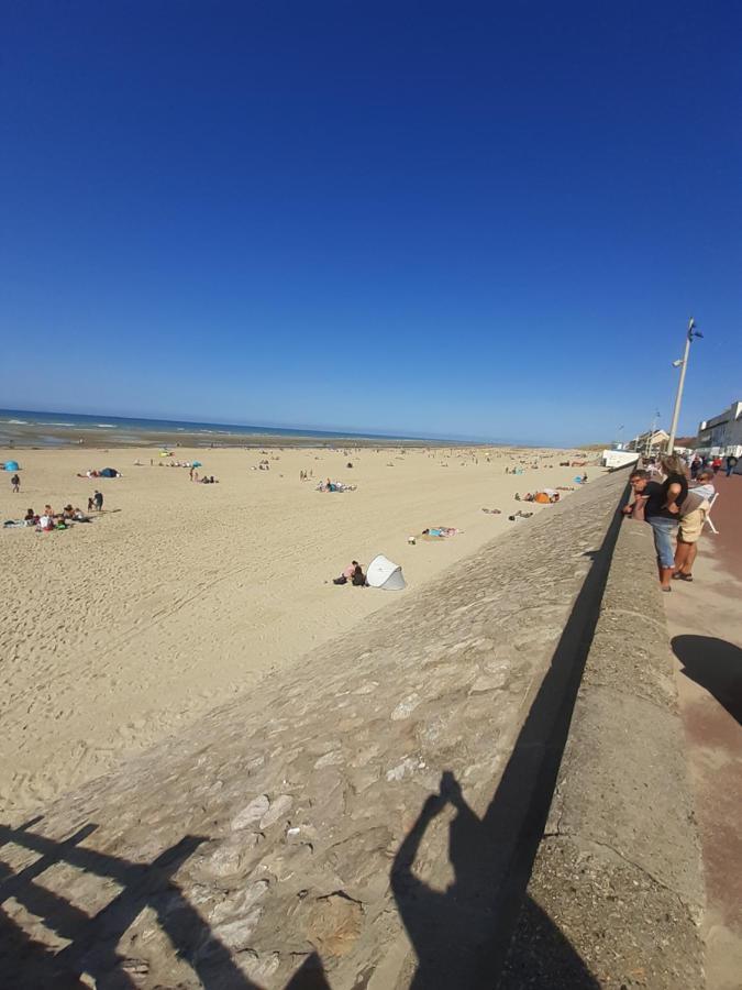 Les Obiones, Vue Laterale Mer, Fort Mahon Plage, Magnifique Studio Cabine 4P, Avec Balcon , Parking Prive Gratuit, Wifi, Classe 2 Etoiles, Exposition Plein Sud En Baie De Somme 외부 사진